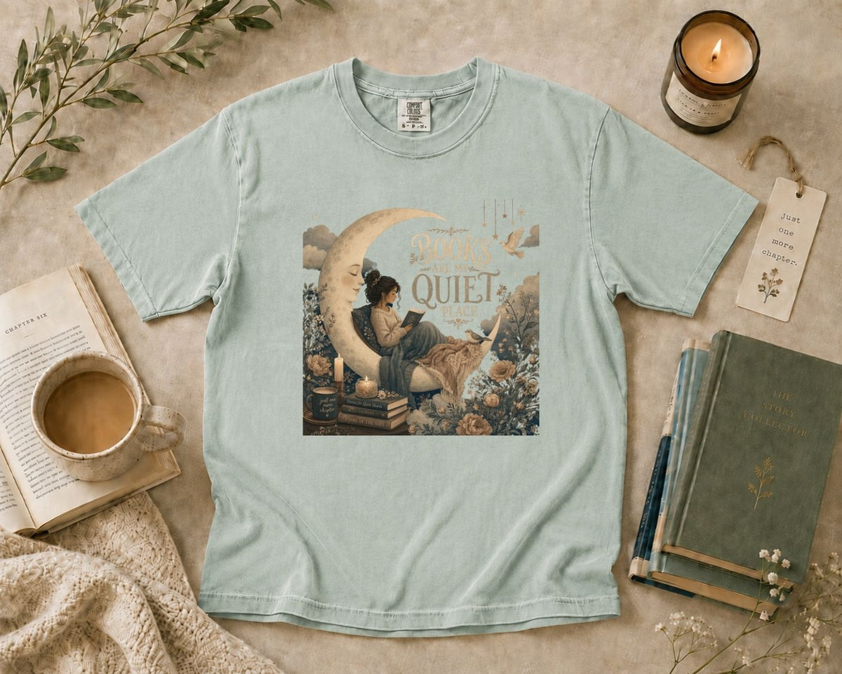 Books Are My Quiet Place T-Shirt