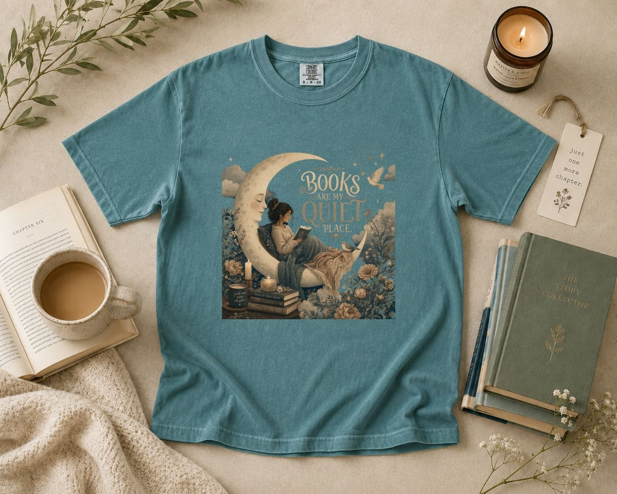 Books Are My Quiet Place T-Shirt