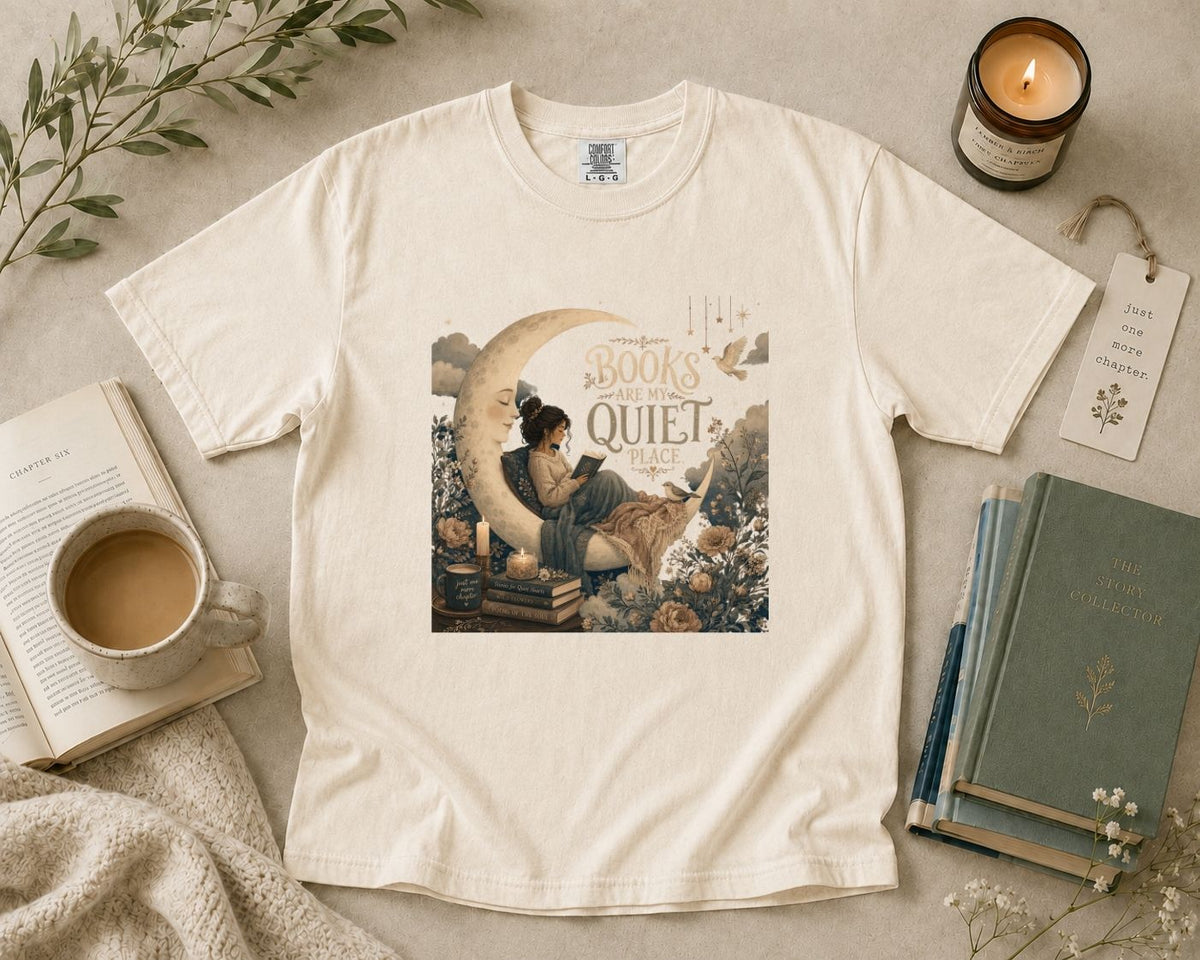 Books Are My Quiet Place T-Shirt