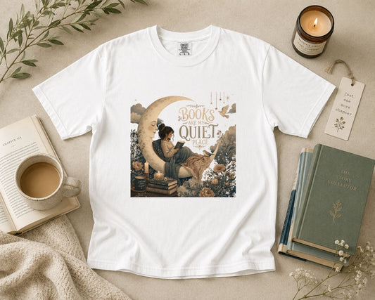 Books Are My Quiet Place T-Shirt