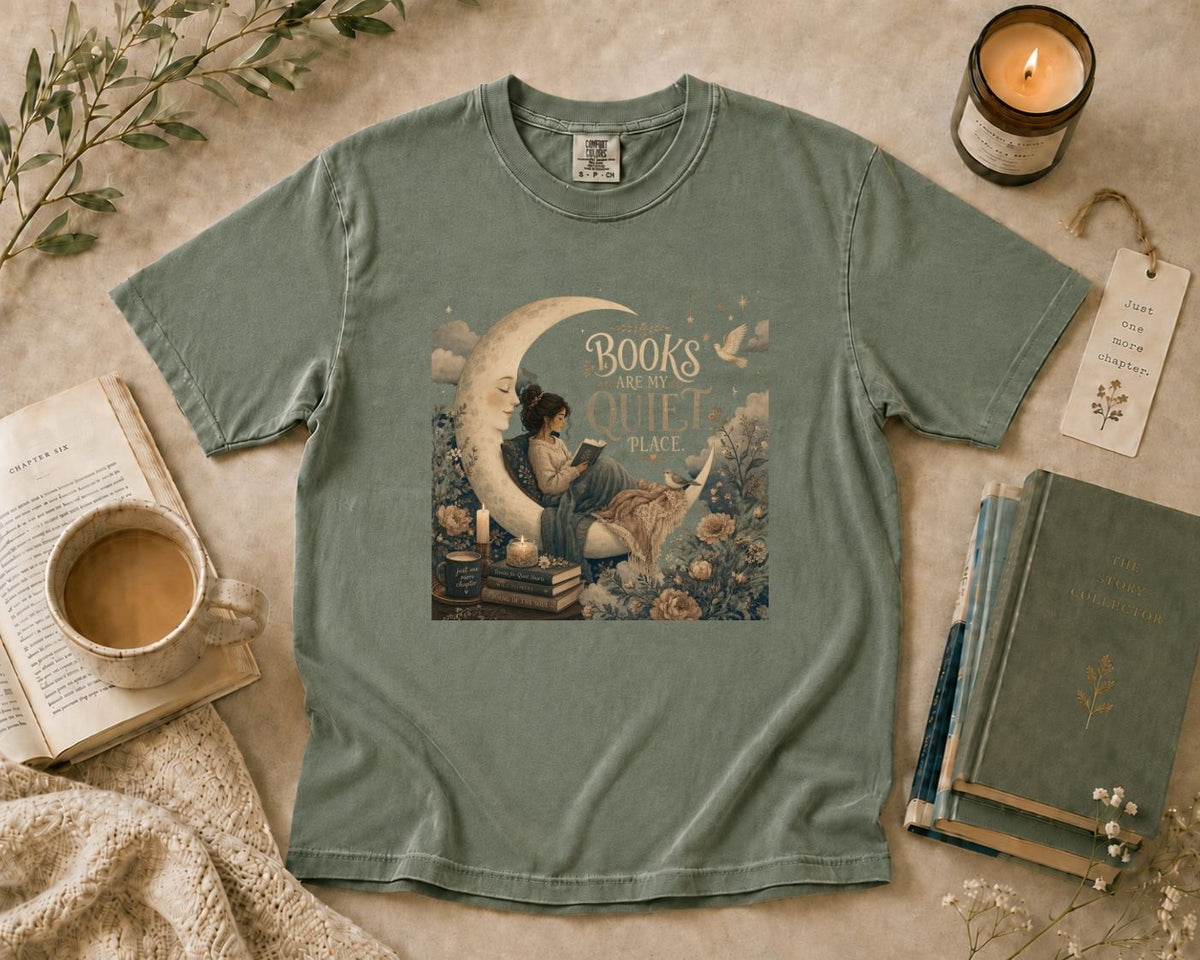 Books Are My Quiet Place T-Shirt