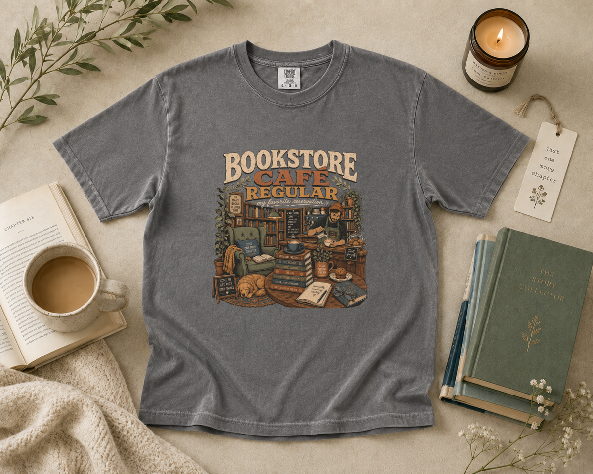 Bookstore Café Regular T-Shirt