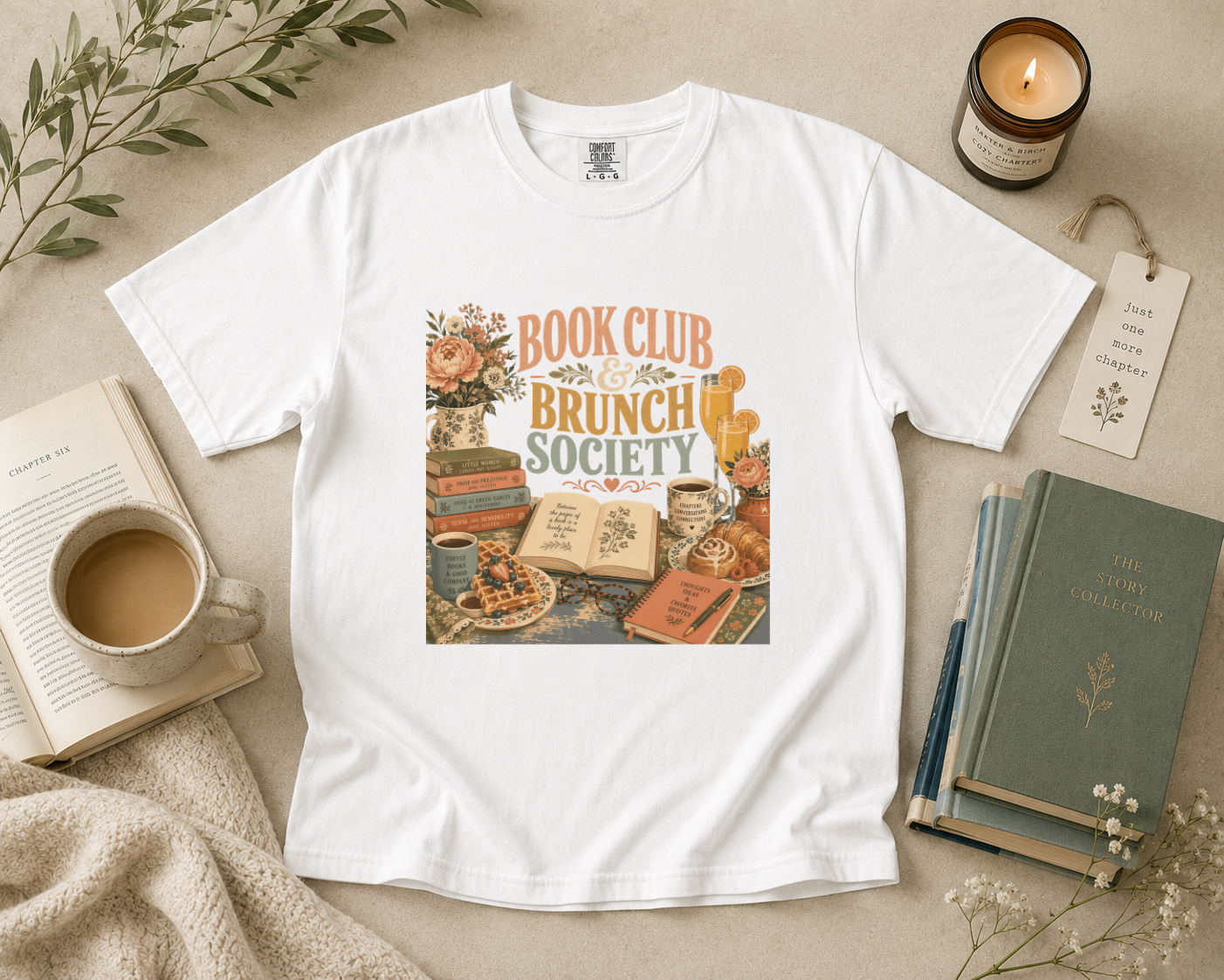 Book Club & Brunch Society T-Shirt