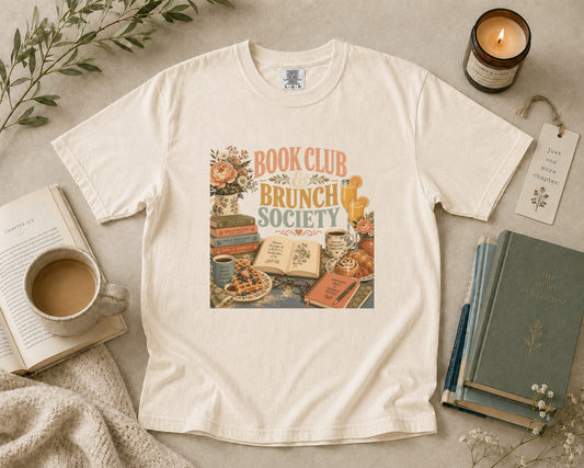 Book Club & Brunch Society T-Shirt