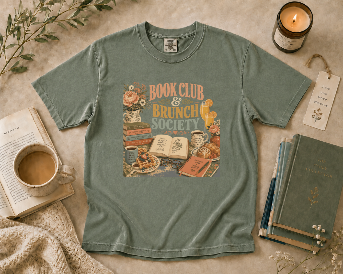 Book Club & Brunch Society T-Shirt