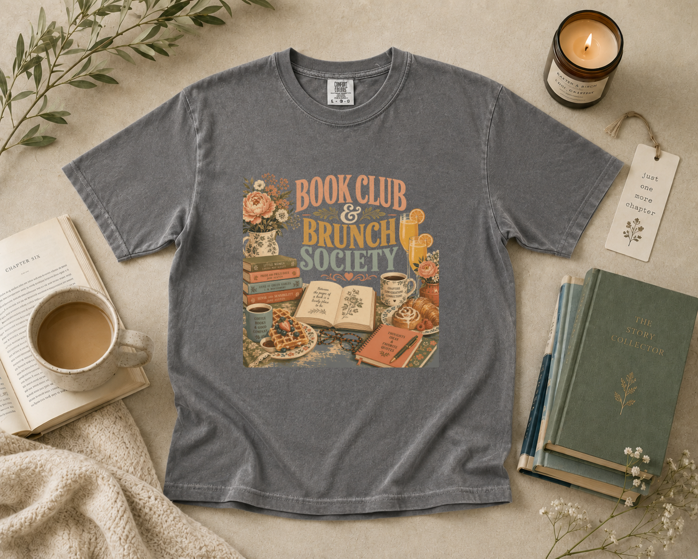Book Club & Brunch Society T-Shirt
