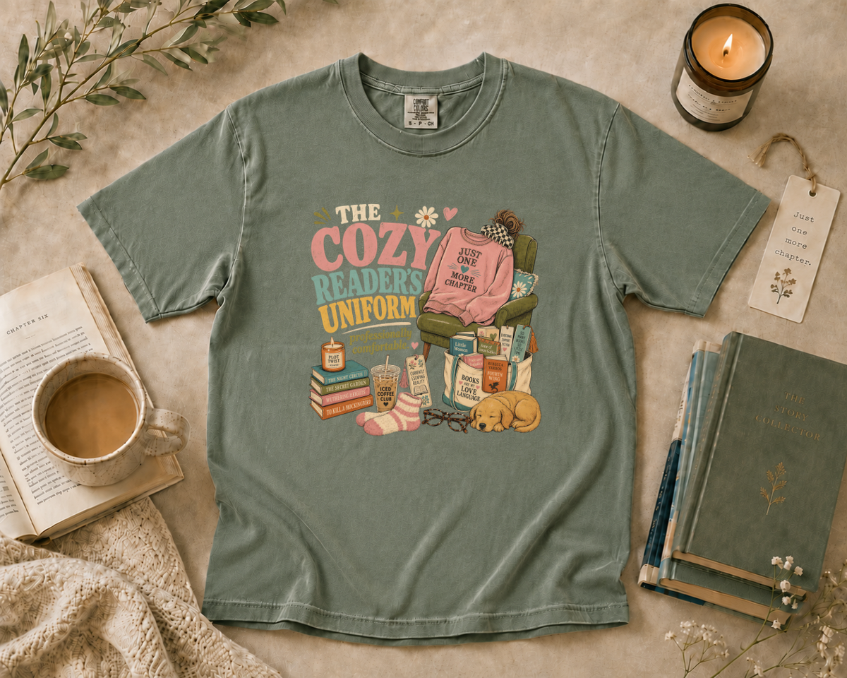 The Cozy Reader's Uniform T-Shirt