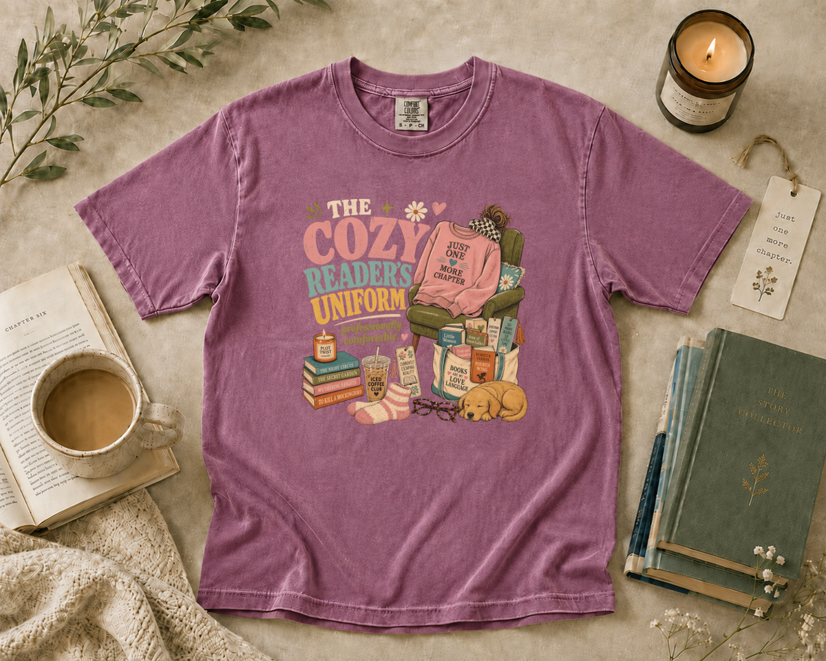 The Cozy Reader's Uniform T-Shirt