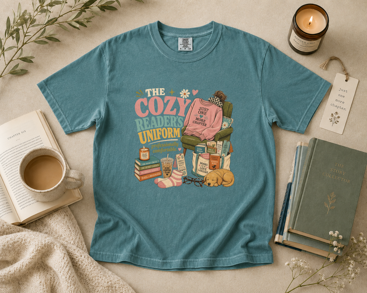 The Cozy Reader's Uniform T-Shirt