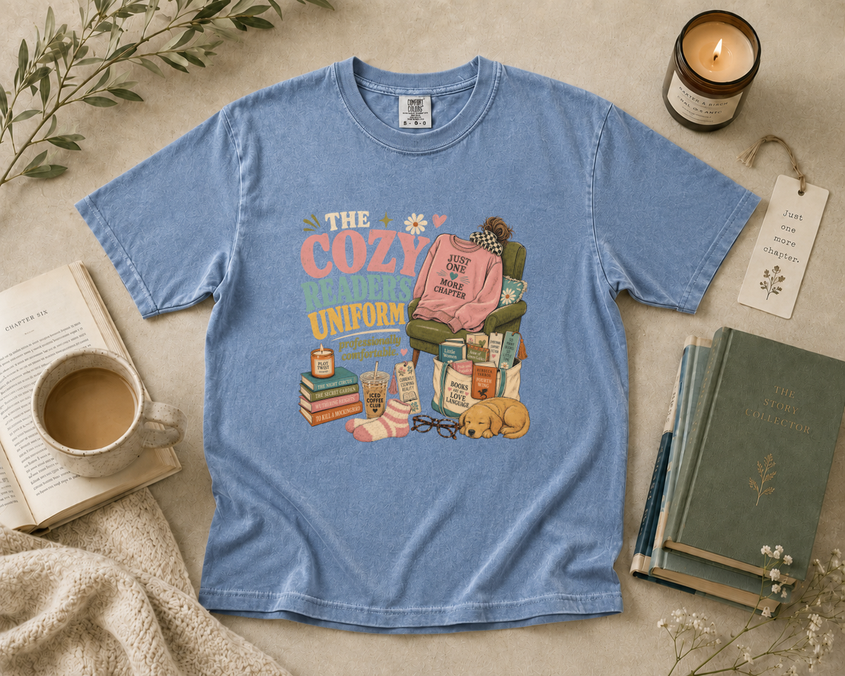 The Cozy Reader's Uniform T-Shirt