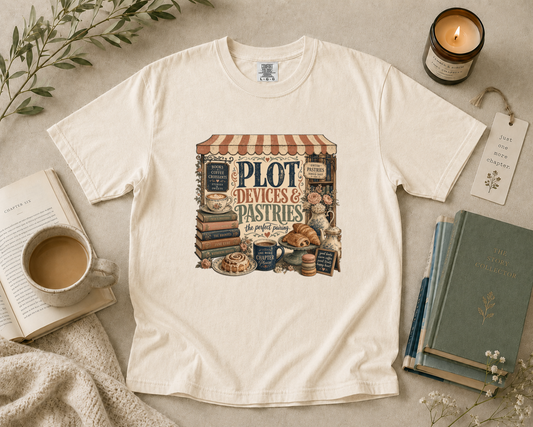 Plot, Devices, & Pastries T-Shirt