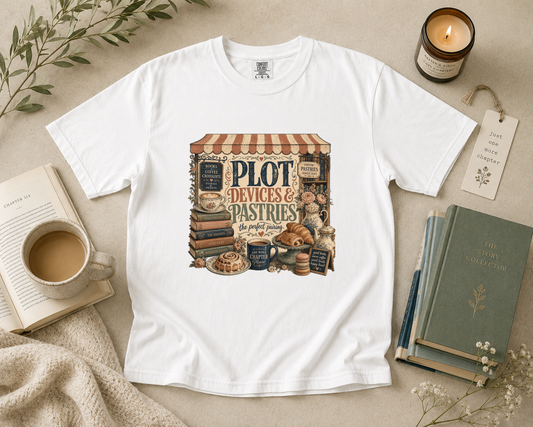 Plot, Devices, & Pastries T-Shirt