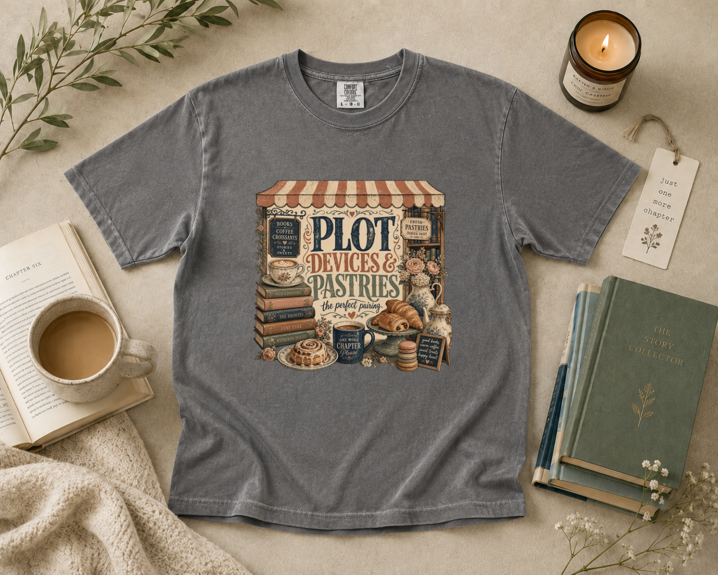 Plot, Devices, & Pastries T-Shirt