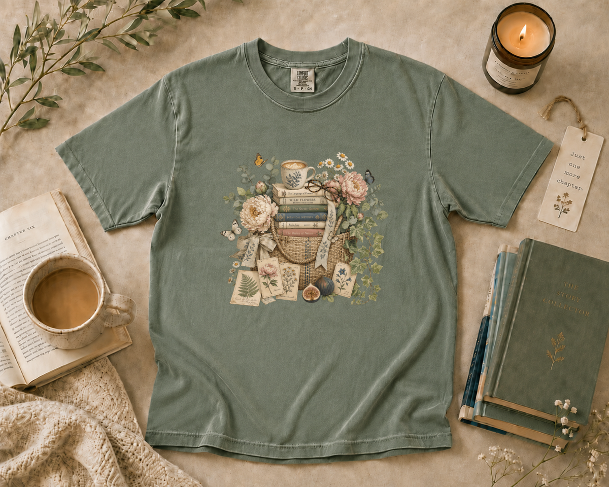 Book Lover Market Tote T-Shirt