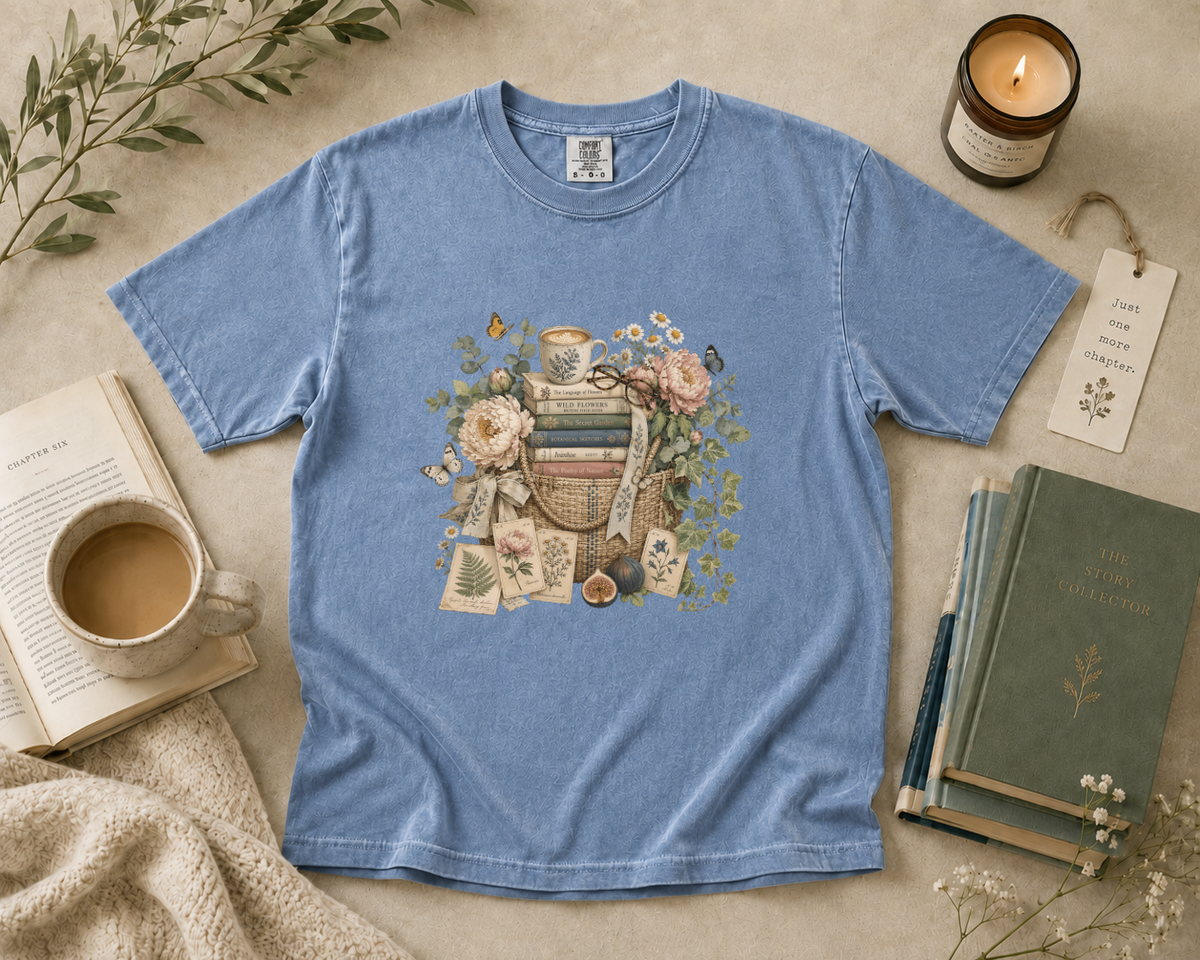 Book Lover Market Tote T-Shirt
