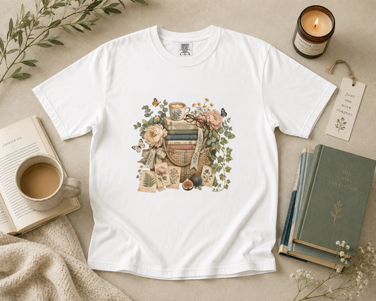 Book Lover Market Tote T-Shirt