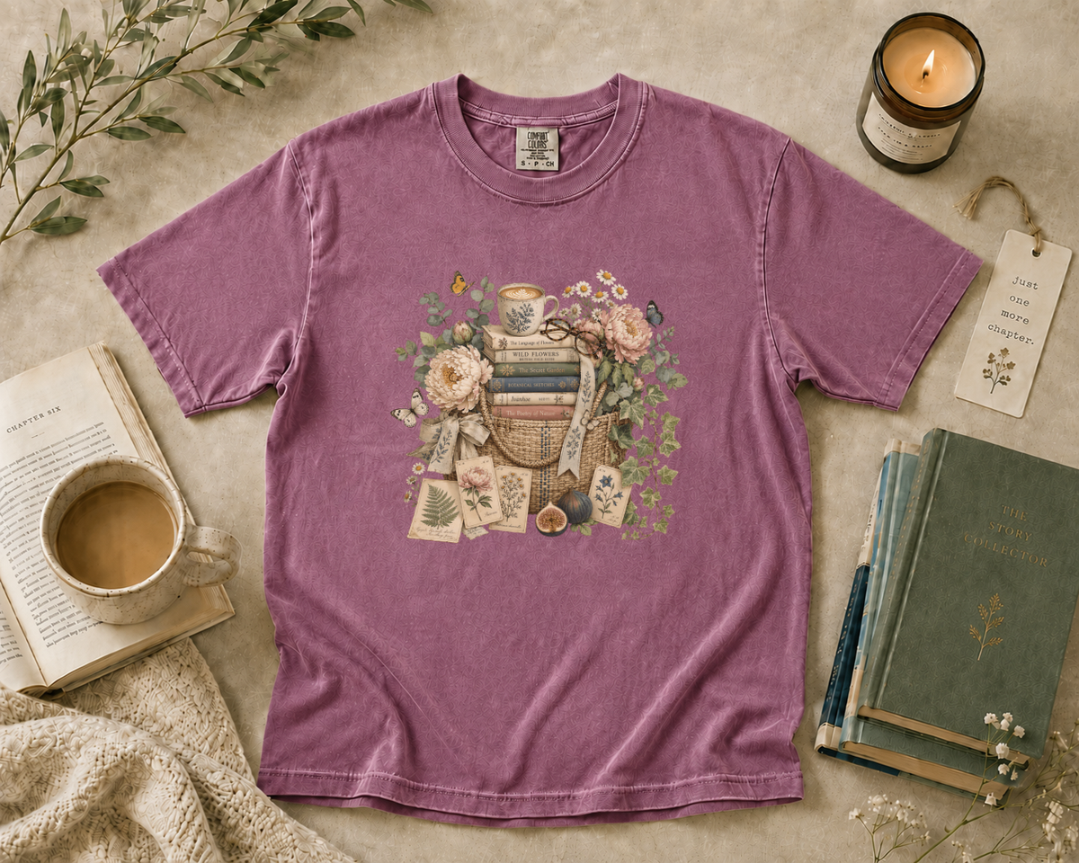 Book Lover Market Tote T-Shirt