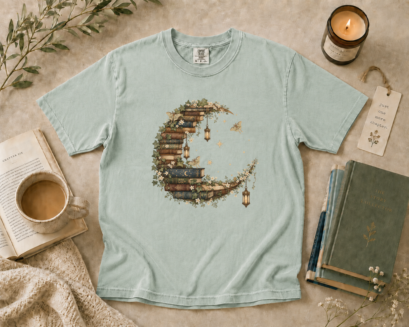Celestial Book Lover T-Shirt