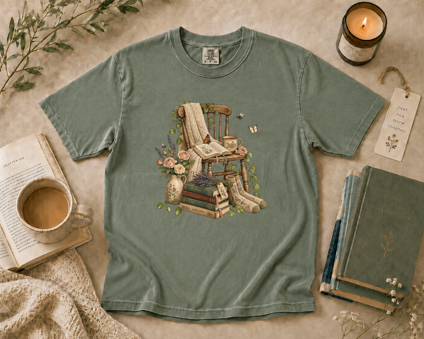 Cozy Reading Chair T-Shirt