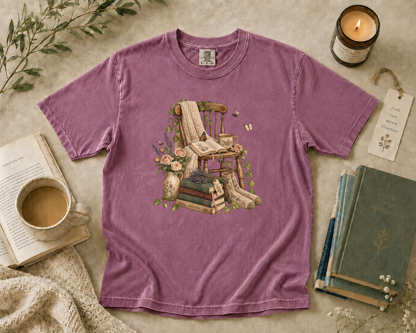 Cozy Reading Chair T-Shirt