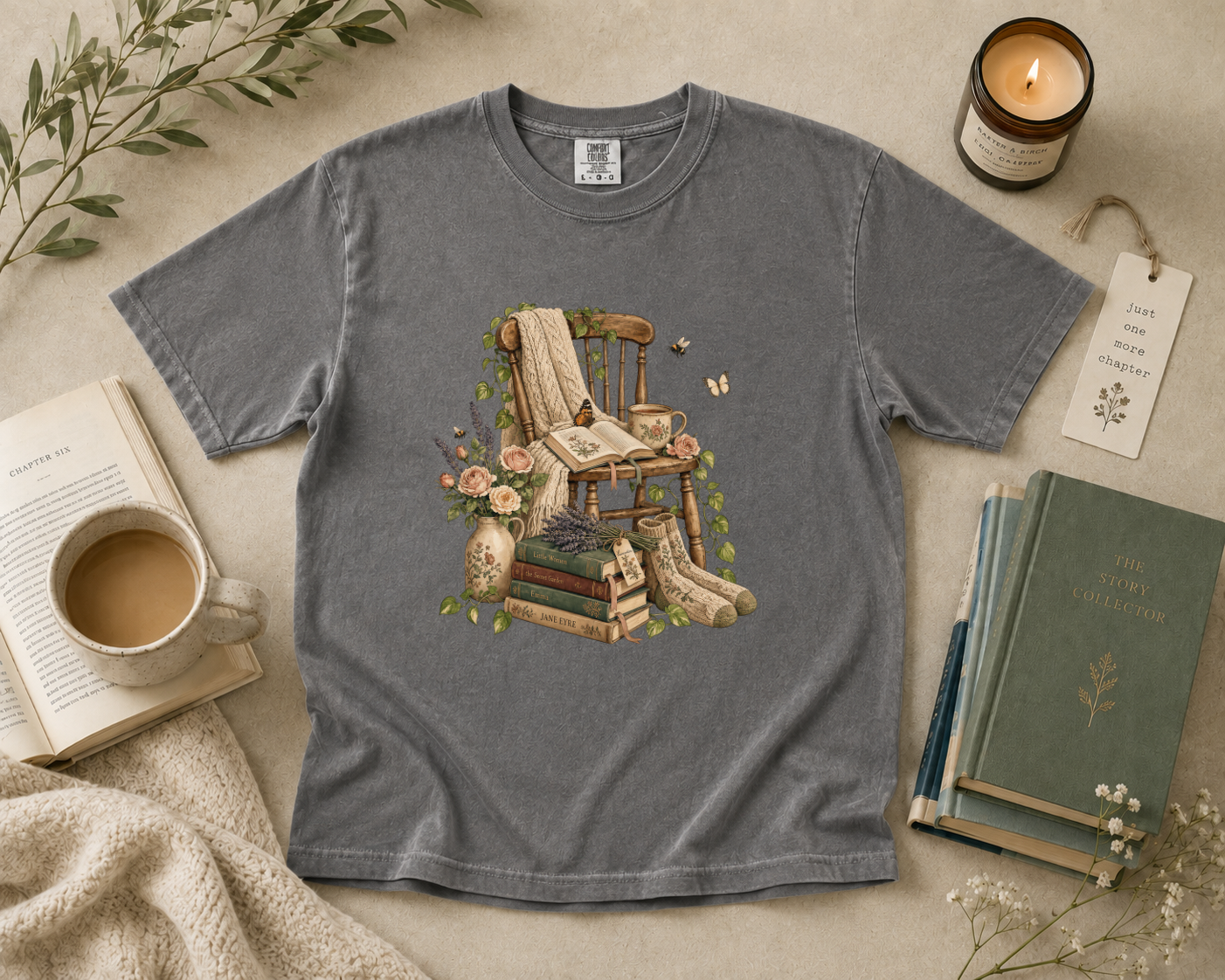 Cozy Reading Chair T-Shirt