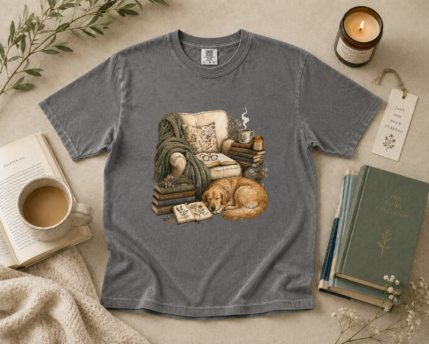 Cozy Reading Corner T-Shirt