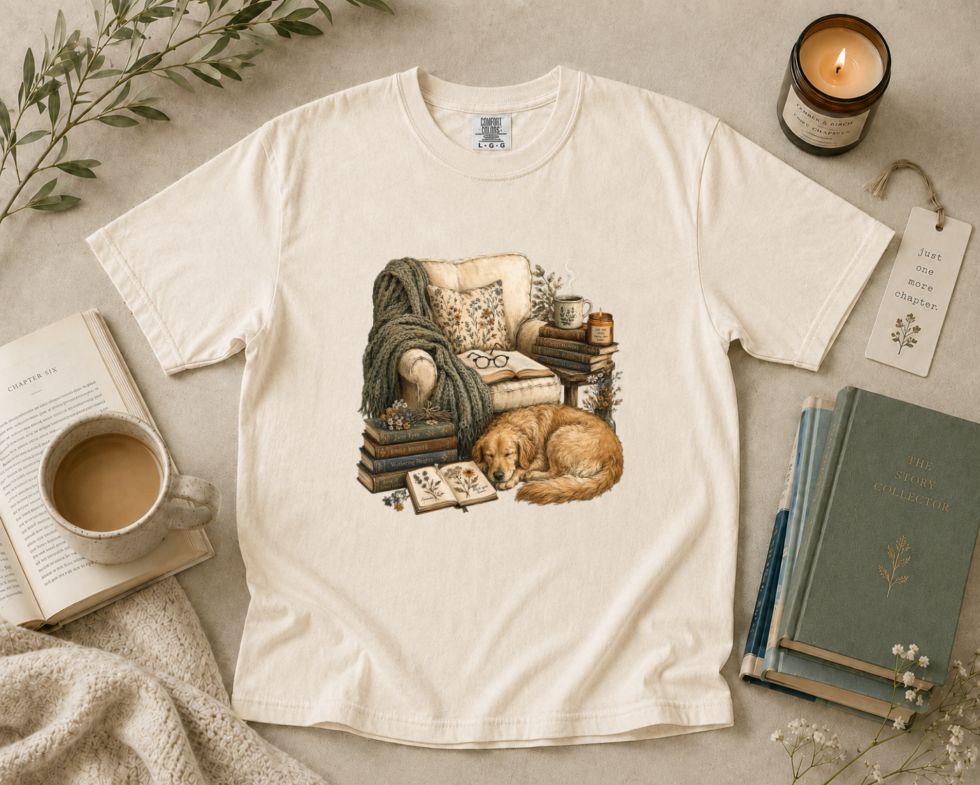 Cozy Reading Corner T-Shirt
