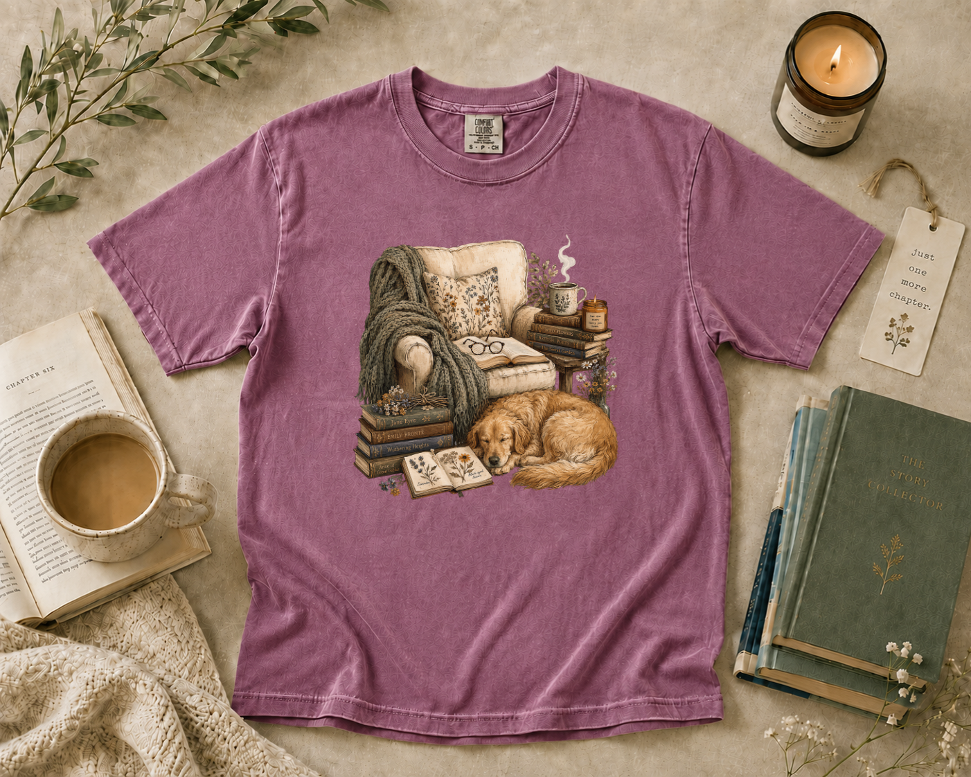 Cozy Reading Corner T-Shirt