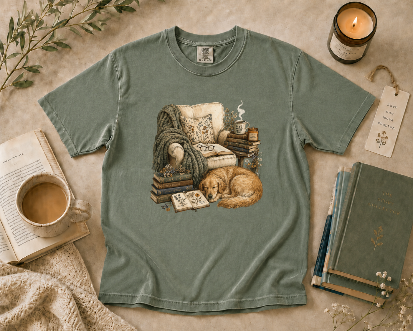 Cozy Reading Corner T-Shirt