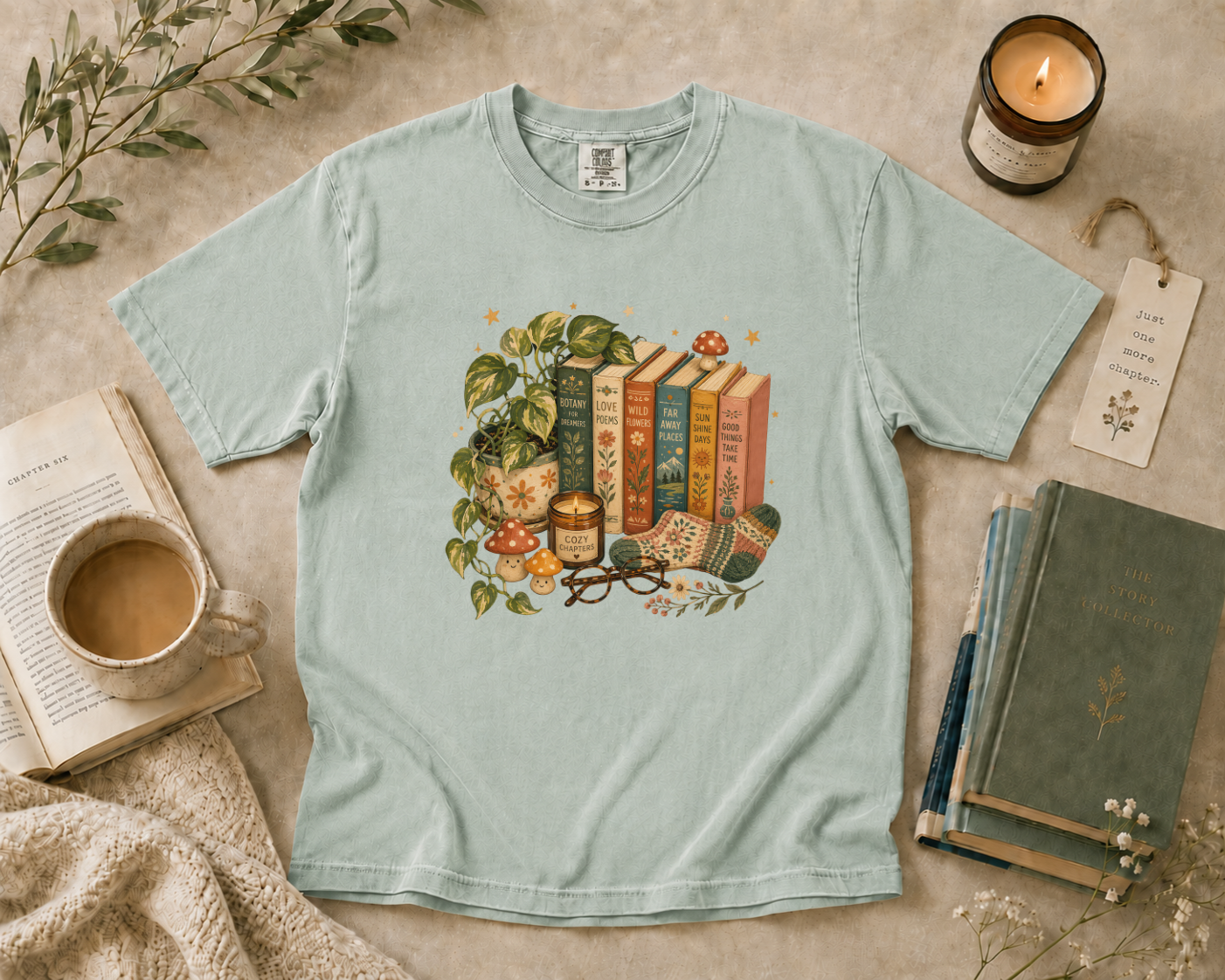 Retro Book Lover T-Shirt