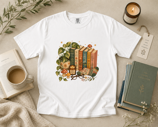 Retro Book Lover T-Shirt