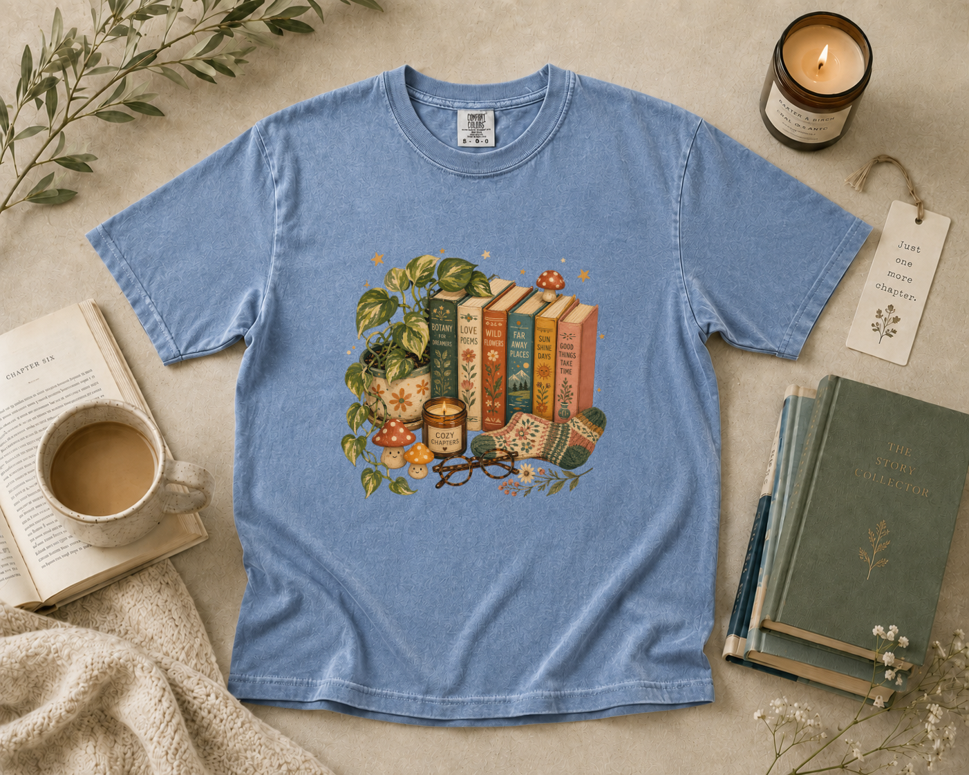 Retro Book Lover T-Shirt
