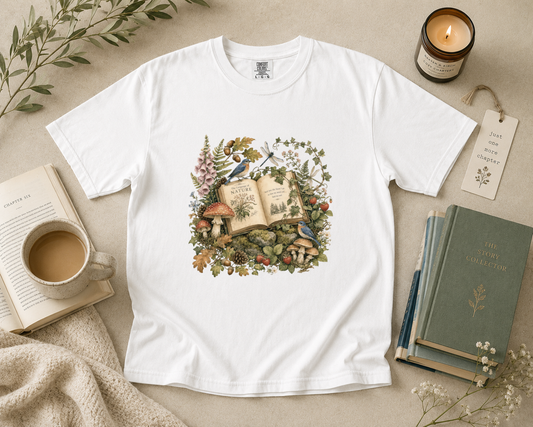Woodland Book Lover T-Shirt