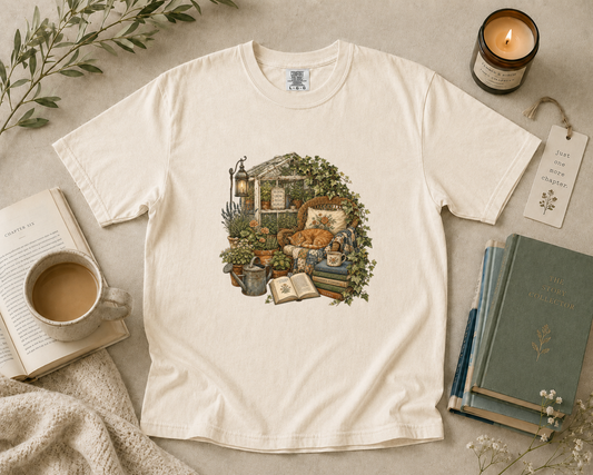 Greenhouse Reading Nook T-Shirt