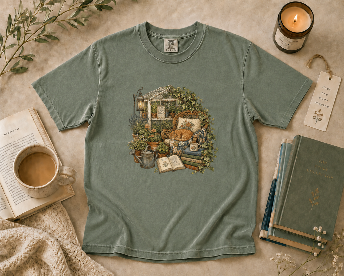 Greenhouse Reading Nook T-Shirt