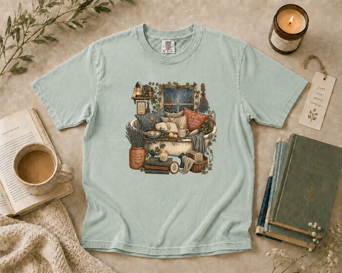 Bathtub Reading Retreat T-Shirt