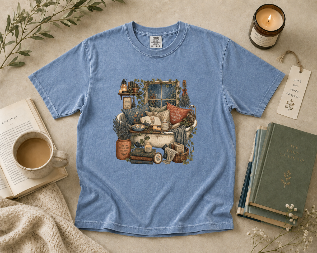 Bathtub Reading Retreat T-Shirt