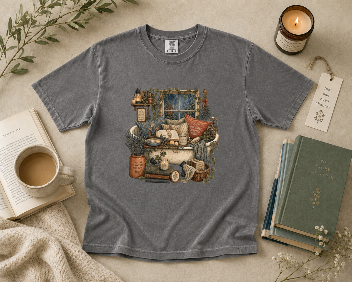 Bathtub Reading Retreat T-Shirt