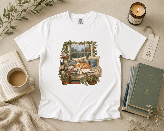 Farmhouse Window Reading Nook T-Shirt