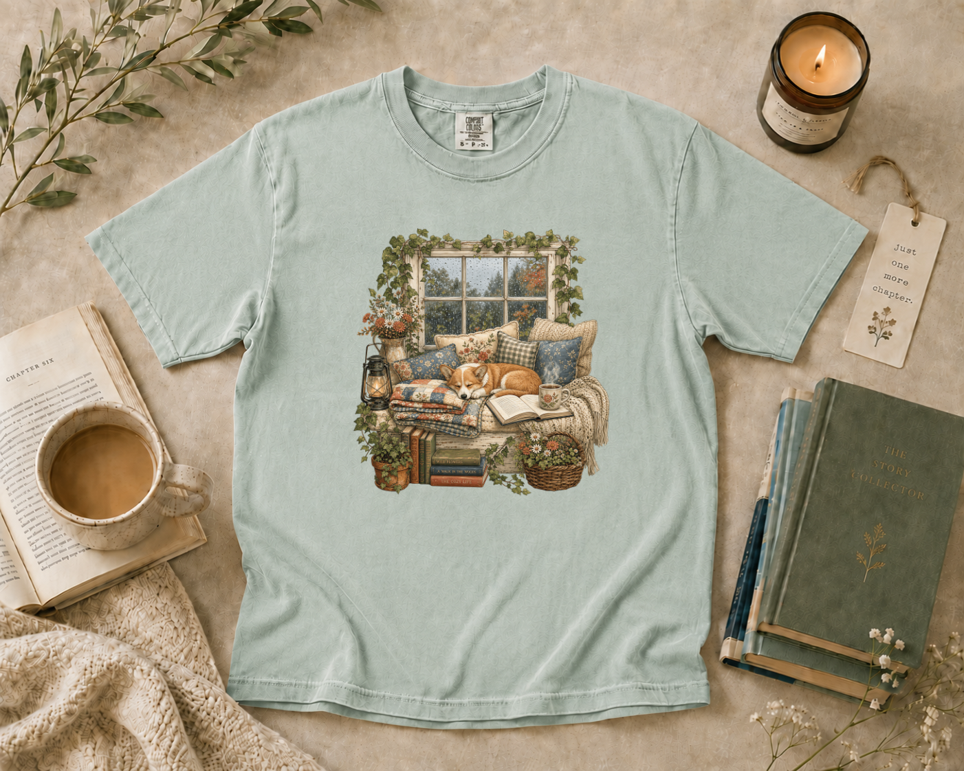 Farmhouse Window Reading Nook T-Shirt