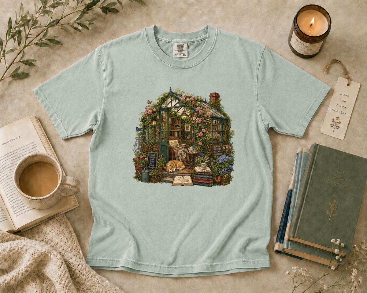 Book Greenhouse Cottage T-Shirt