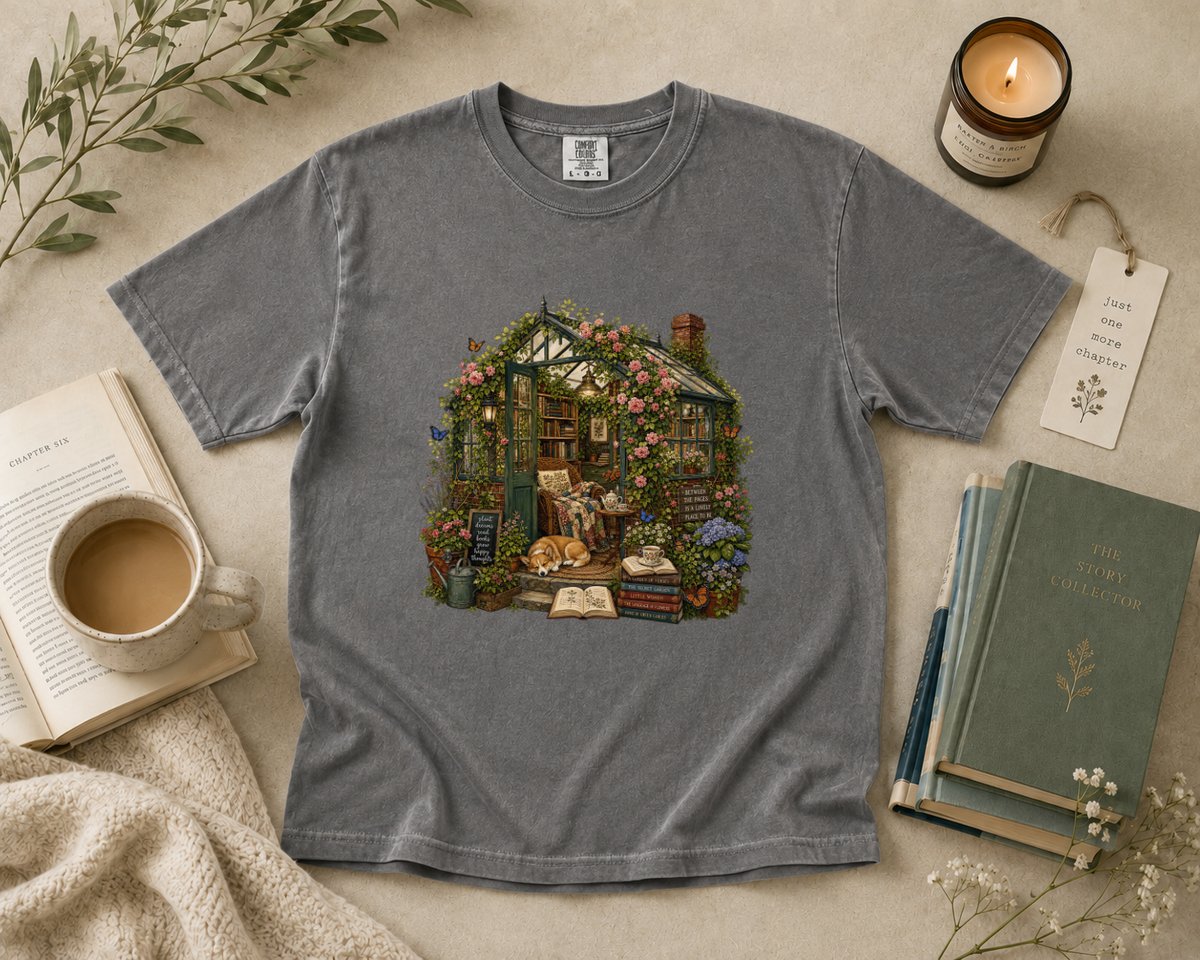 Book Greenhouse Cottage T-Shirt
