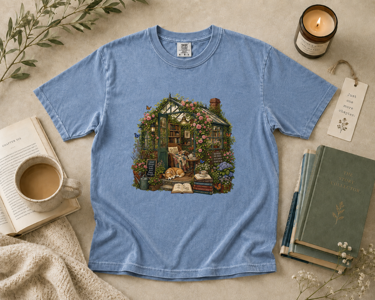 Book Greenhouse Cottage T-Shirt