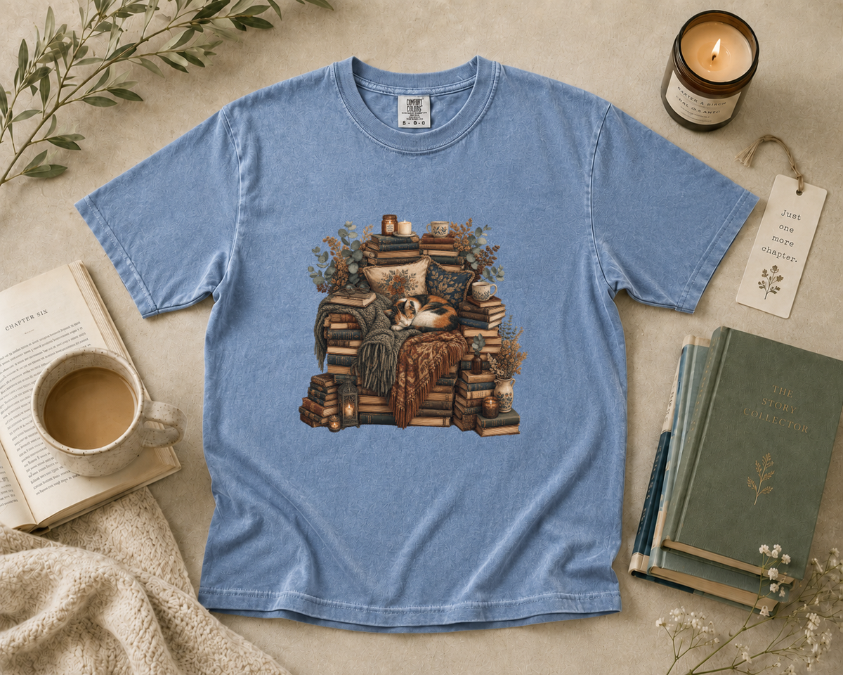 Book Chair Reading Nook T-Shirt