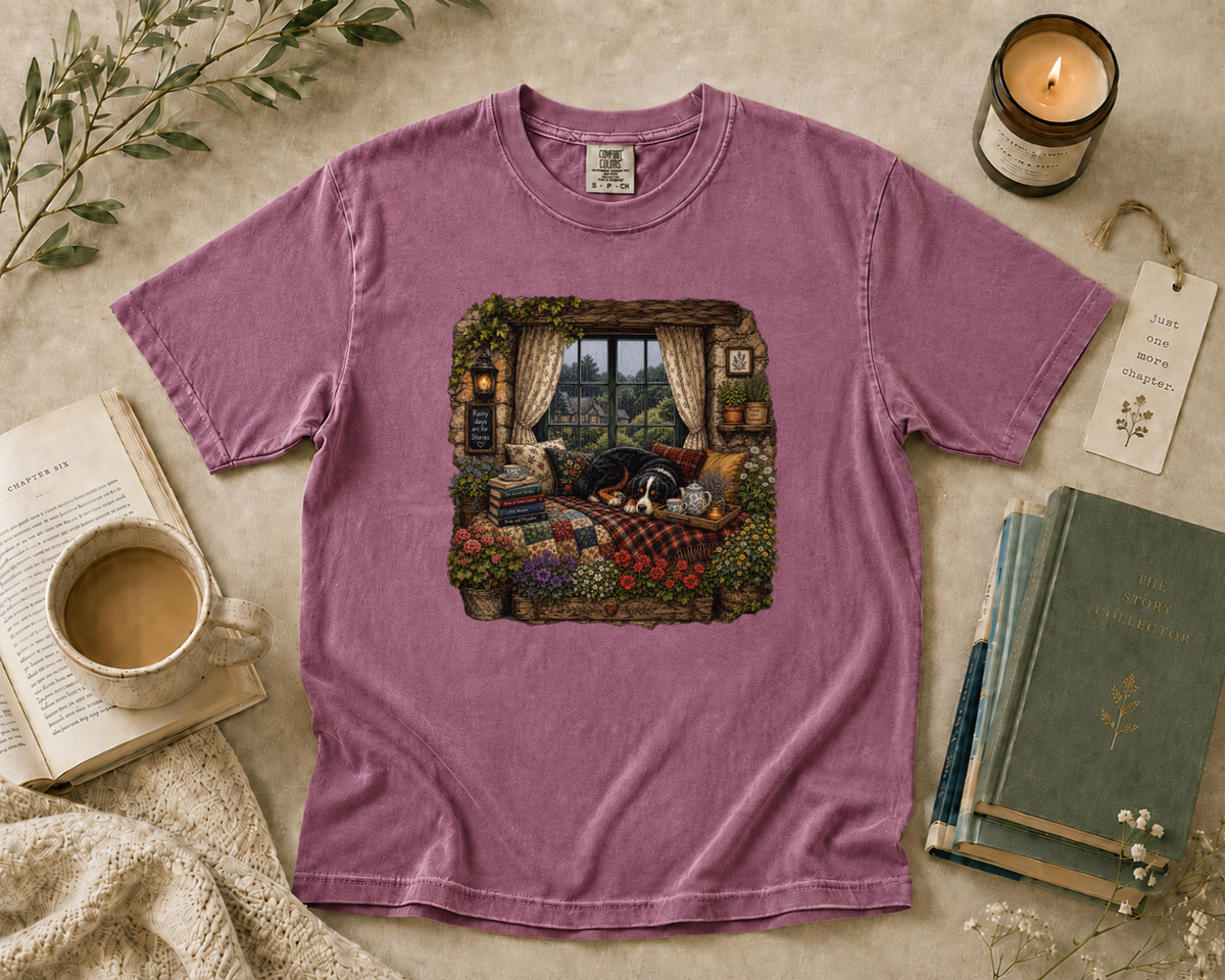 Rainy Window Reading Nook T-Shirt