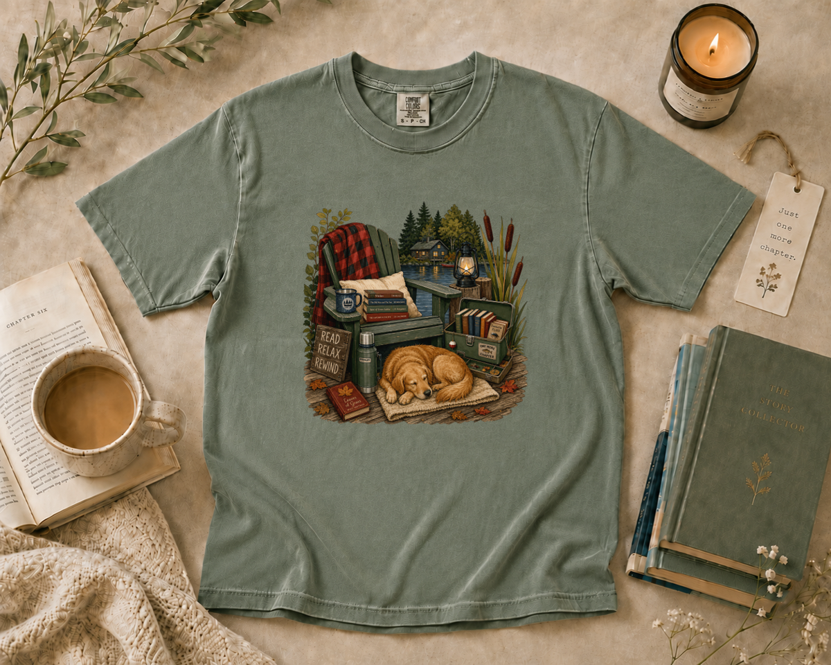 Lakeside Reading Retreat T-Shirt