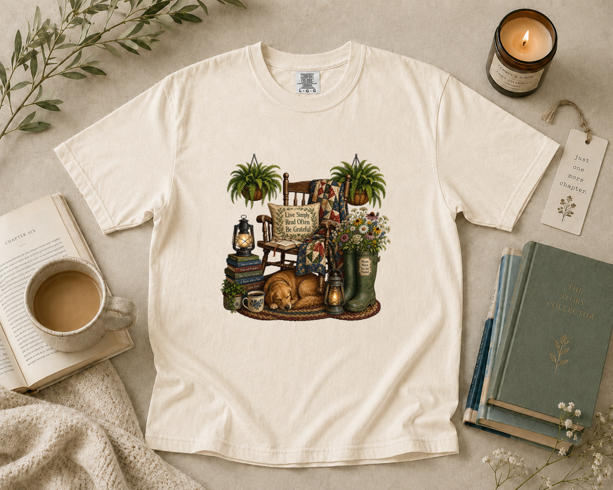 Front Porch Reading T-Shirt