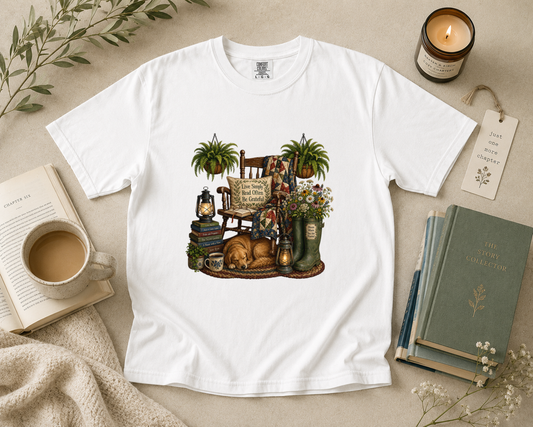 Front Porch Reading T-Shirt