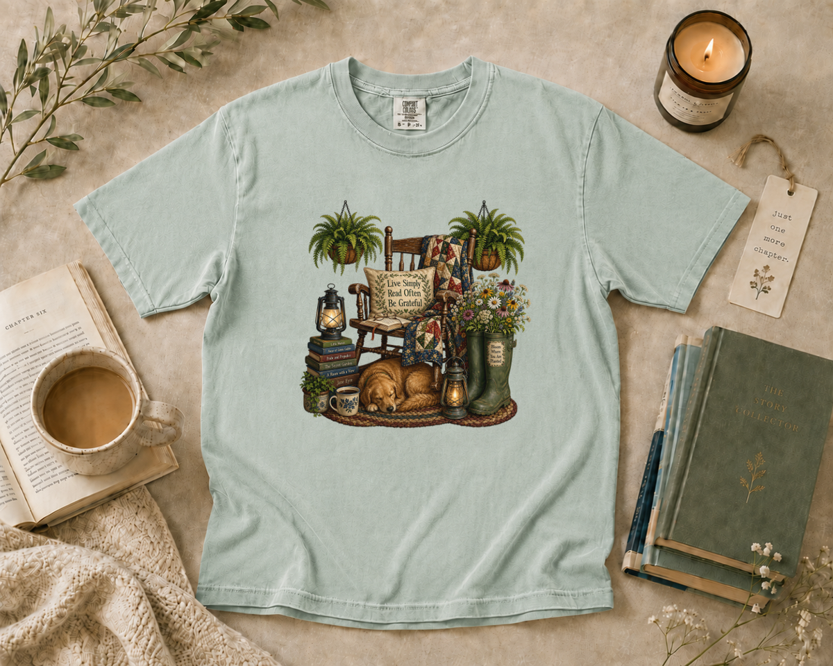 Front Porch Reading T-Shirt