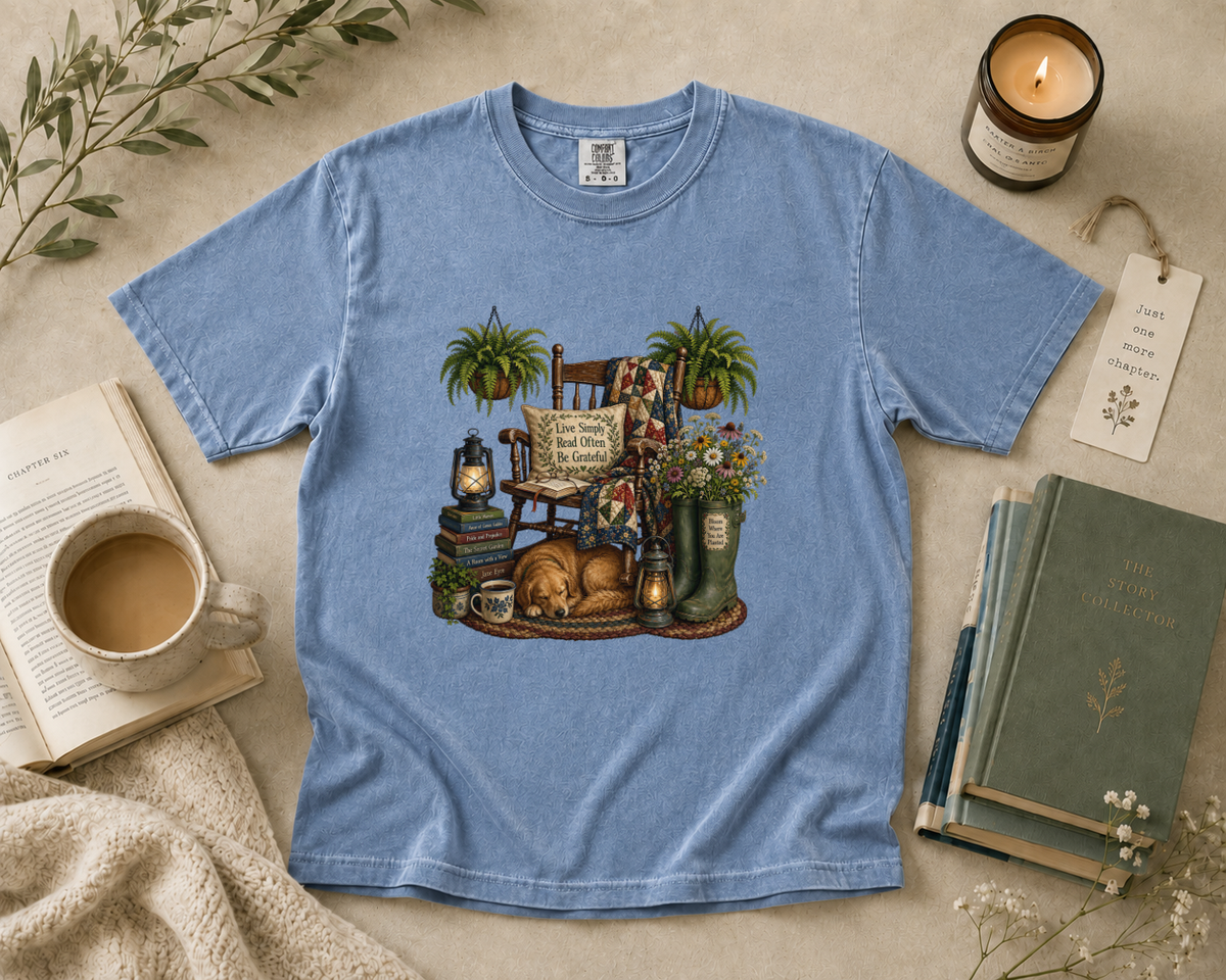 Front Porch Reading T-Shirt